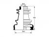 Faltenbalg, Antriebswelle CV Boot:39741-04F25