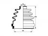 Faltenbalg, Antriebswelle CV Boot:39241-71J25