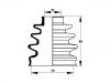 Faltenbalg, Antriebswelle CV Boot:39241-4F425